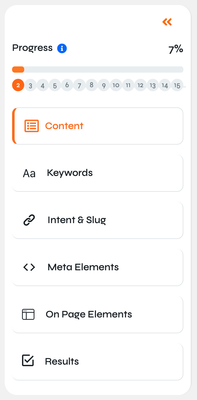 SEO
Content